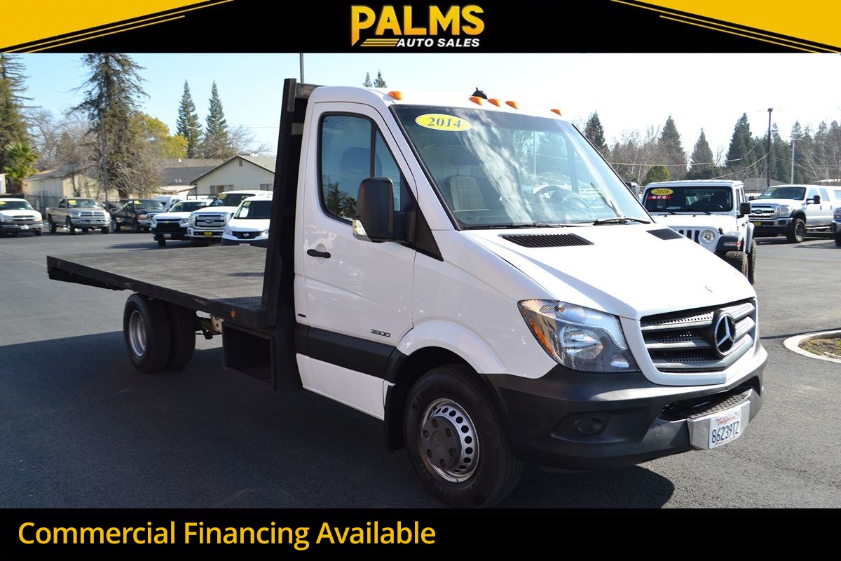 2014 Mercedes-Benz Sprinter Chassis-Cabs Flat Bed Diesel Reg Cab Truck