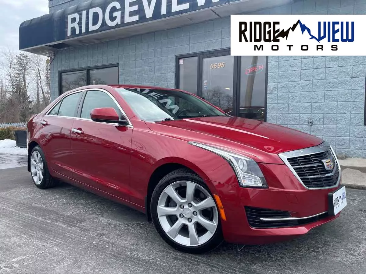 2016 Cadillac ATS Sedan Black Chrome Package (Color: Red Obsession