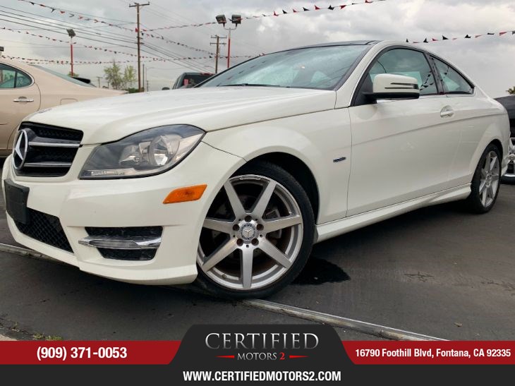 Used 12 Mercedes Benz C 250 Coupe In Fontana