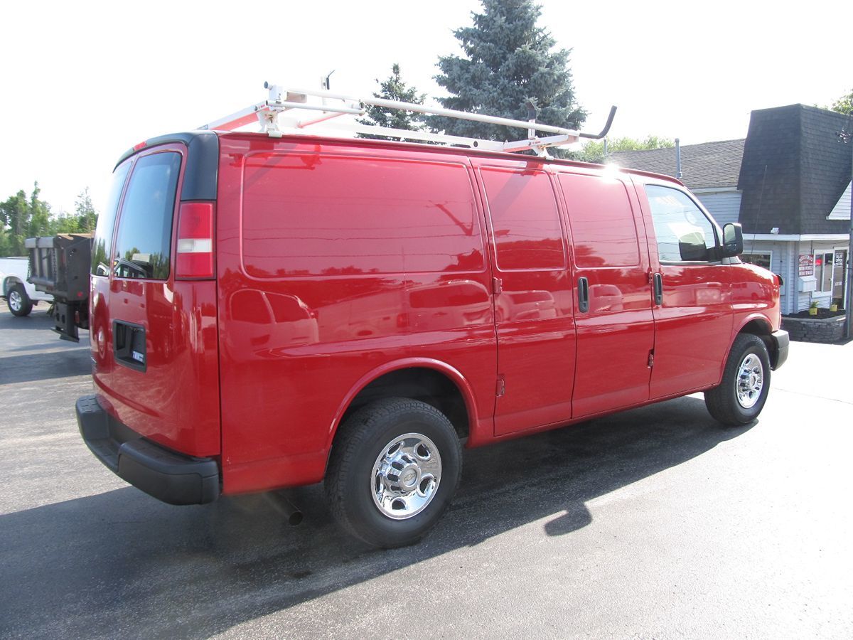 Sold 2011 Chevrolet Express Cargo Van 2500, Shelves & Ladder Rack in ...