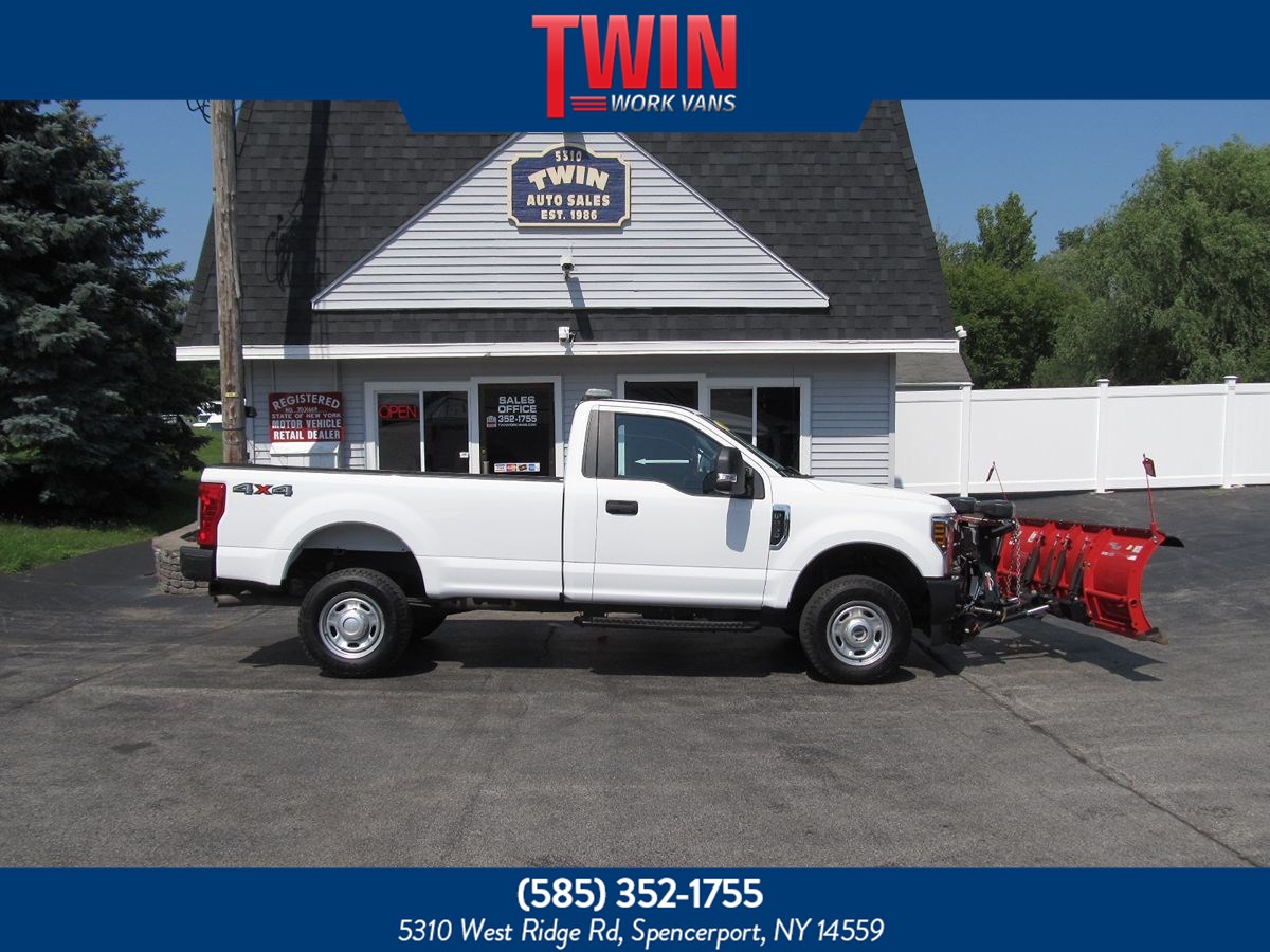 2019 Ford Super Duty F-250 SRW XL 4x4 with plow