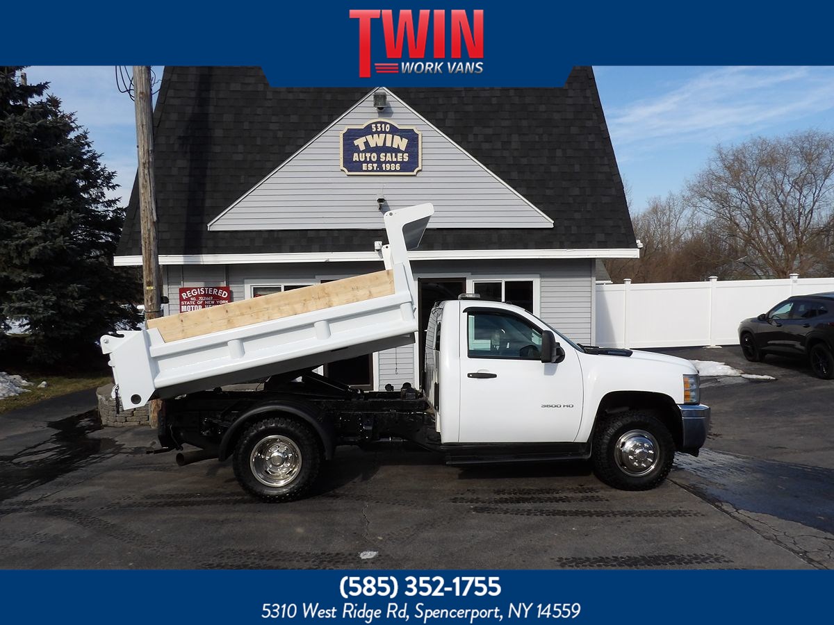 2013 Chevrolet Silverado 3500HD 4x4 Duramax Diesel Dump Truck-Low Miles