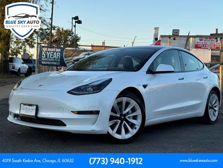 Sold 2021 Tesla Model 3 Standard Range Plus