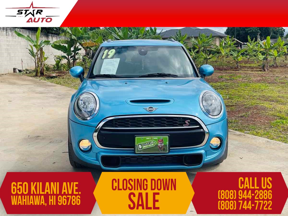 2019 MINI Hardtop 4 Door Cooper S - CLOSING SALE