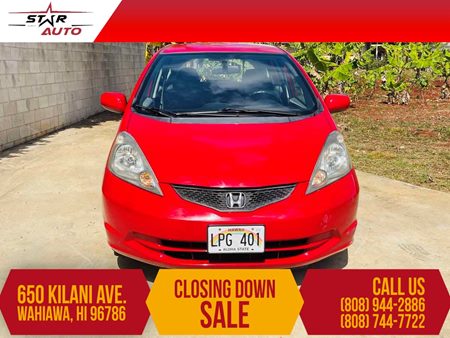 2013 Honda Fit CLOSING SALE