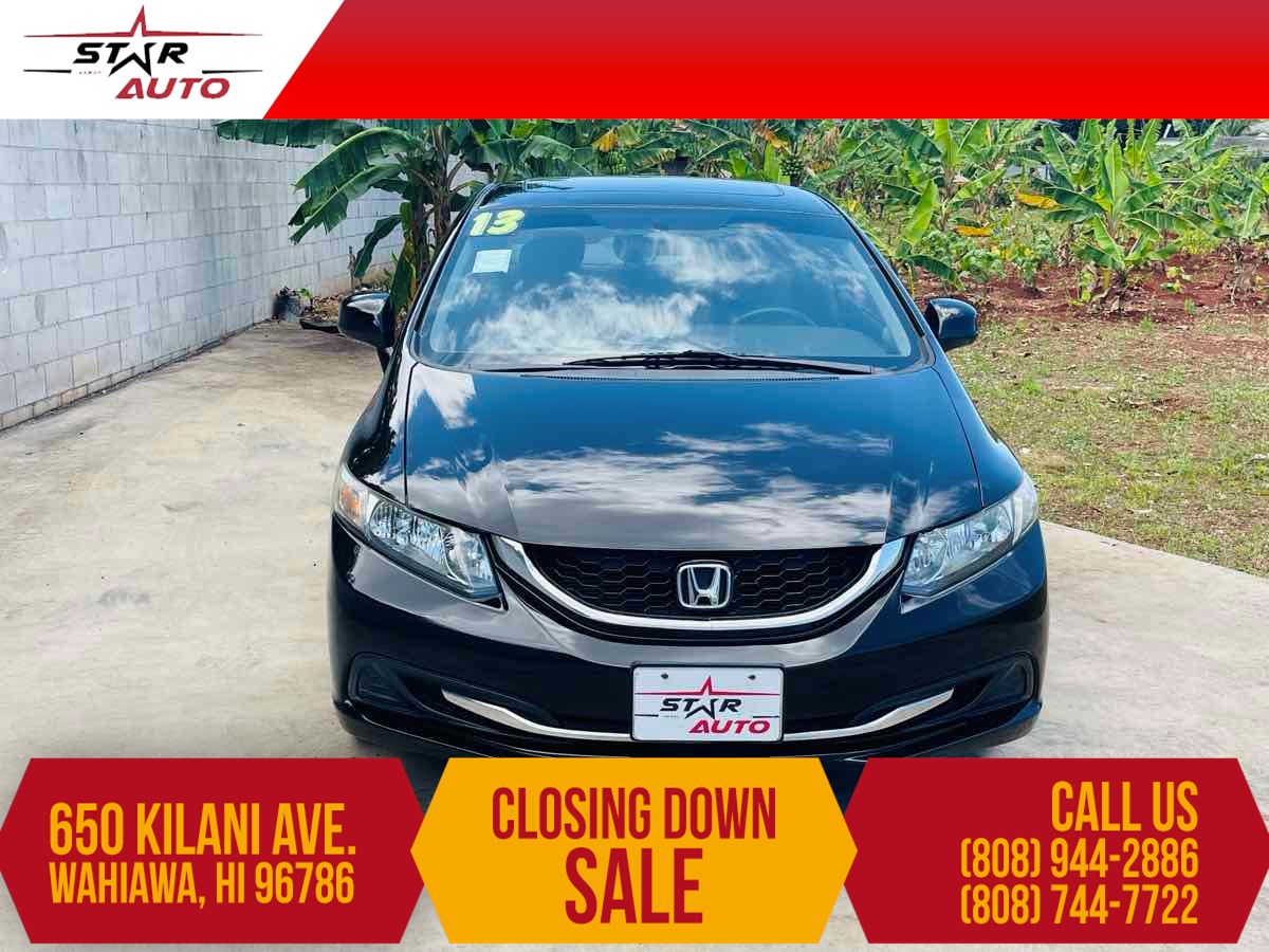 2013 Honda Civic Sdn EX - CLOSING SALE