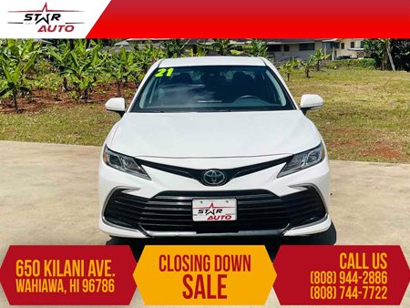 2021 Toyota Camry LE - CLOSING SALE