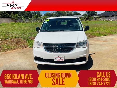 2016 Dodge Grand Caravan AVP - CLOSING SALE