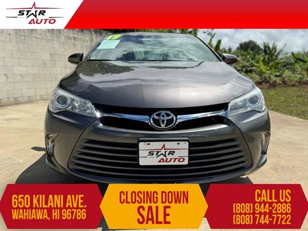 2017 Toyota Camry LE - CLOSING SALE