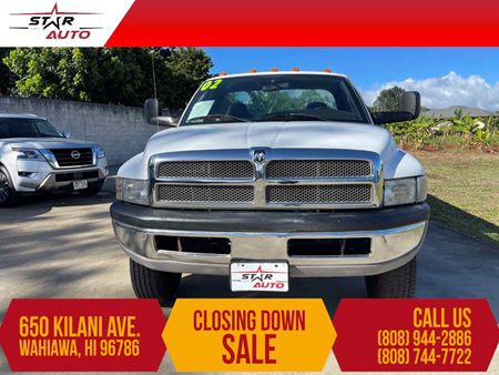 2002 Dodge Ram BR3500 Utility Storage - FINAL CLOSING SALE