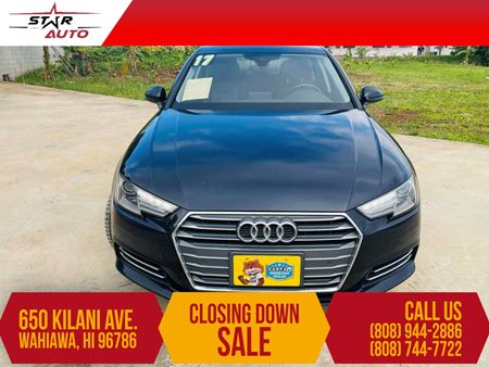 2017 Audi A4 Premium-CLOSING SALE