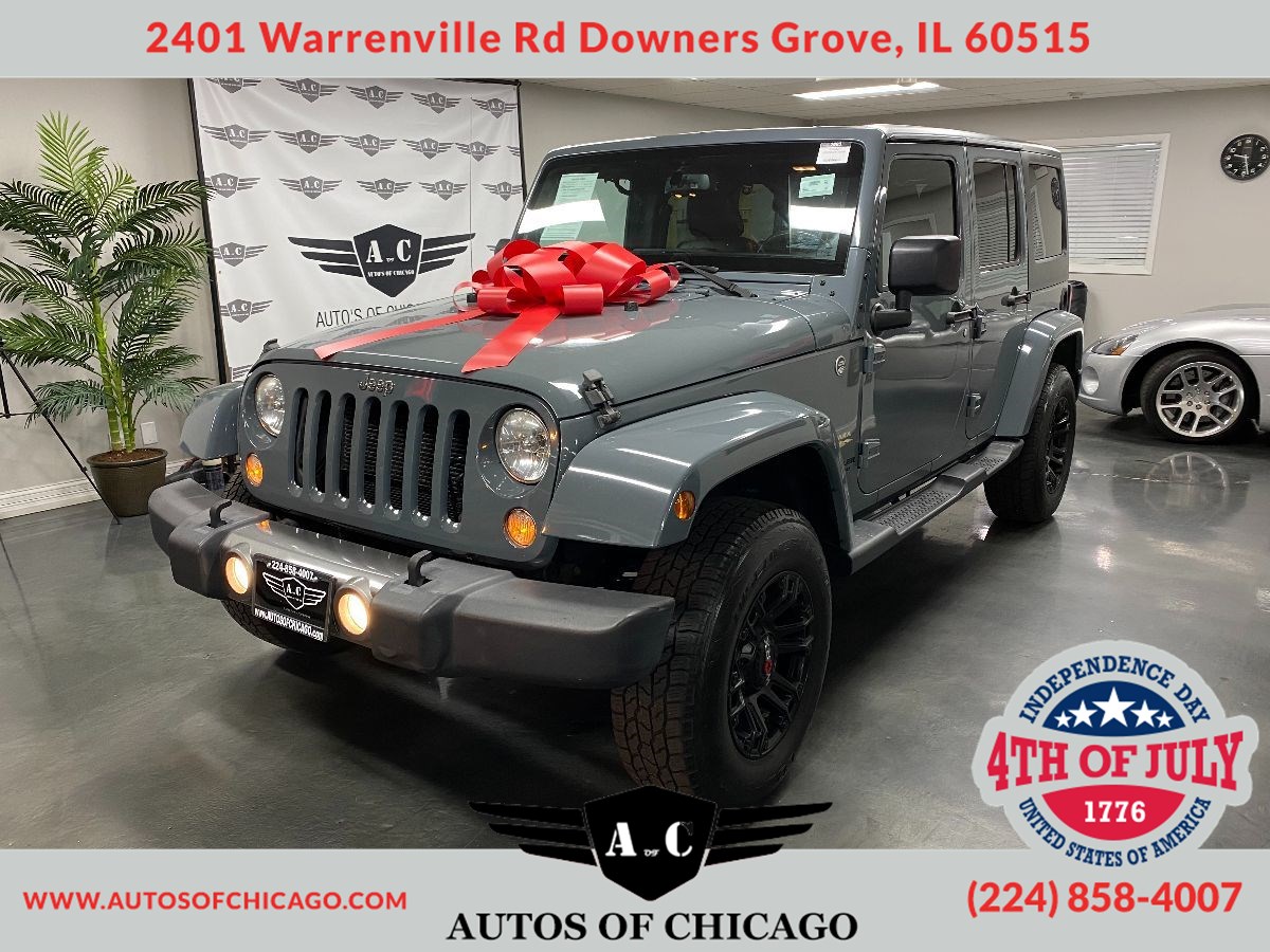 Sold 2014 Jeep Wrangler Unlimited Sahara in Downers Grove