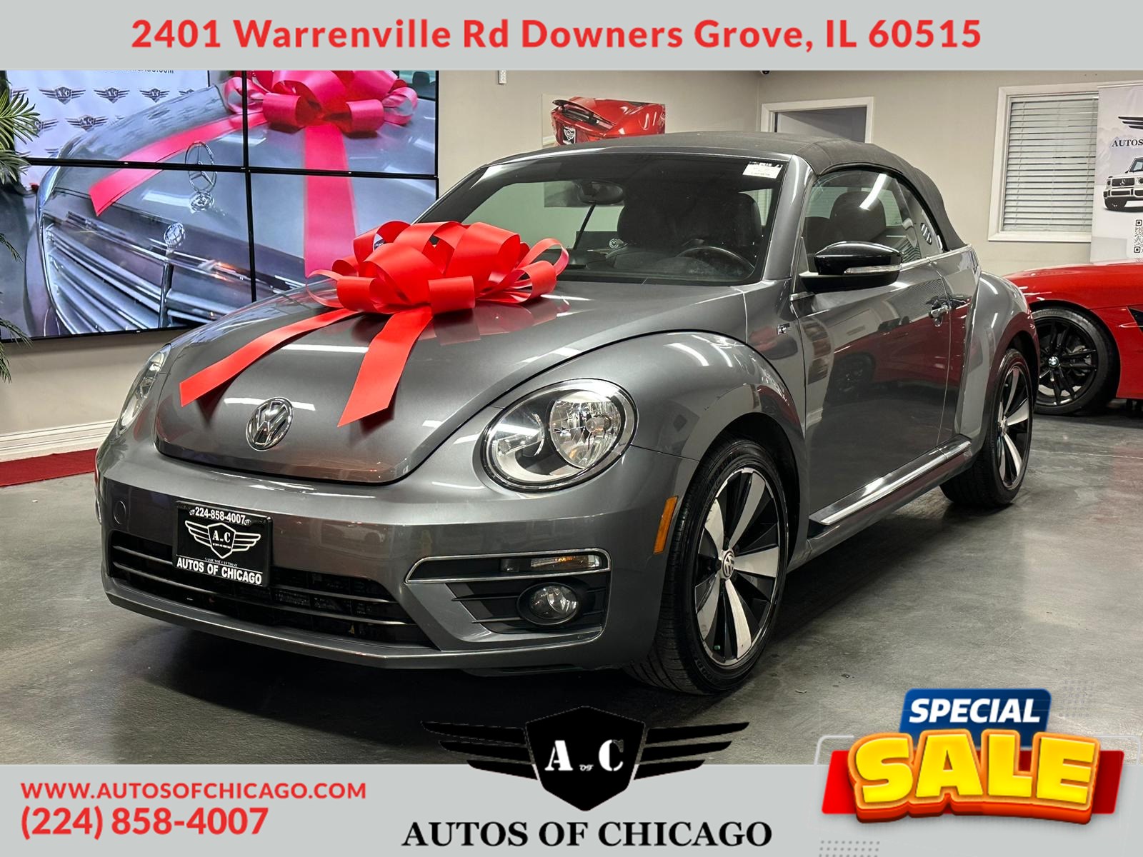 2014 Volkswagen Beetle Convertible 2.0T R-Line w/Sound