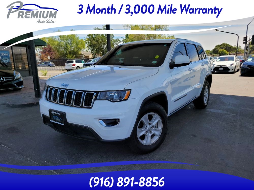 Used 17 Jeep Grand Cherokee 4wd Backup Cam Bluetooth Laredo In Sacramento