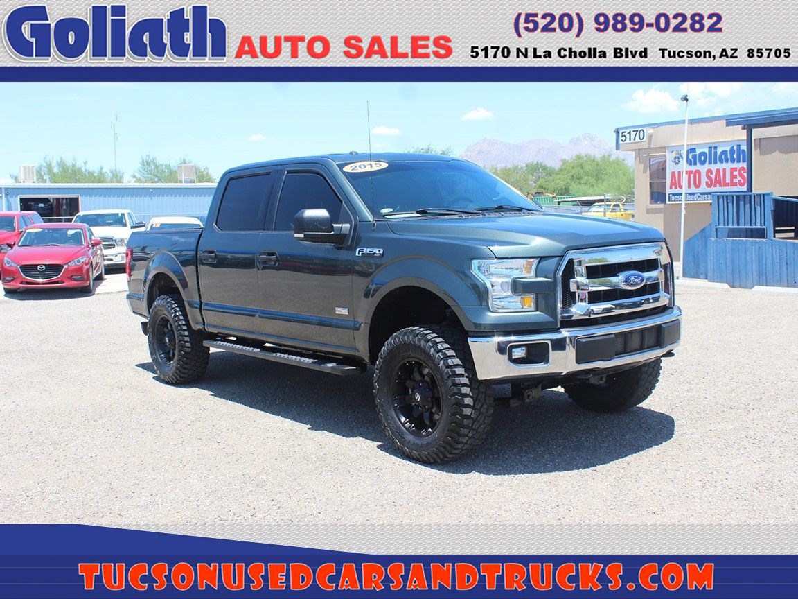 2015 Ford F-150 XLT with lift