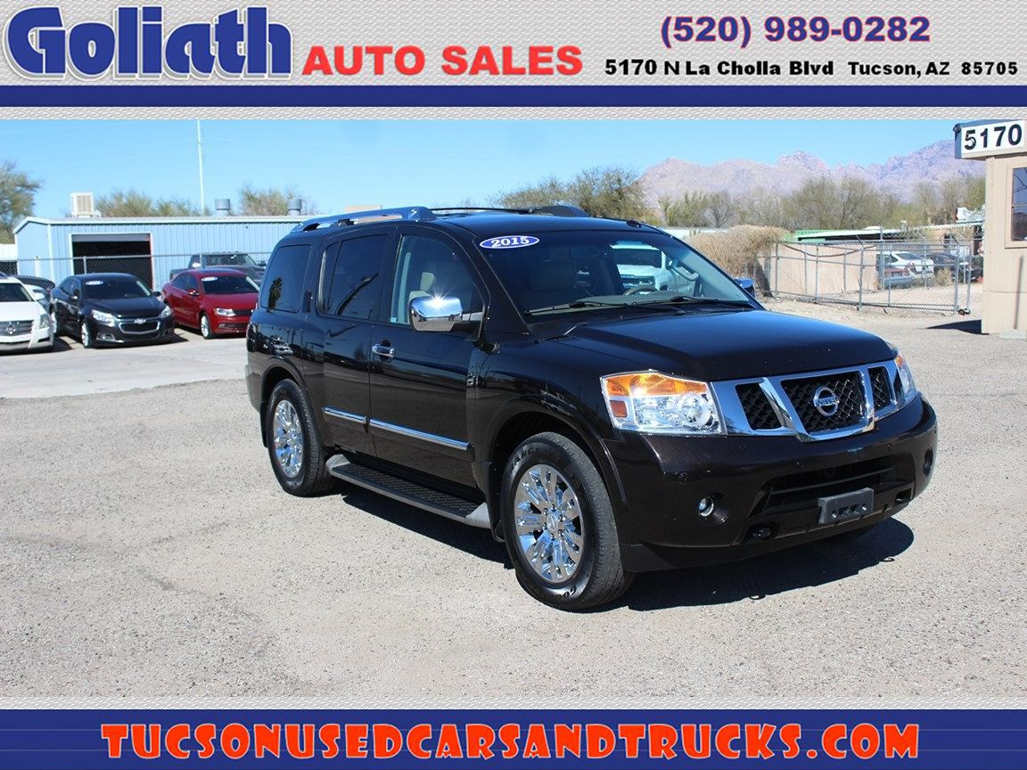 Sold 2015 Nissan Armada Platinum in Tucson