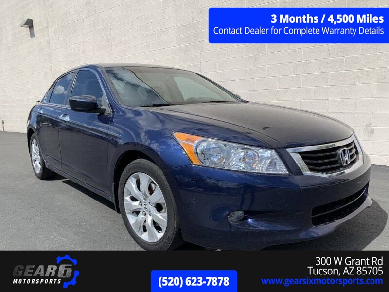 Used 09 Honda Accord Sdn Ex L In Tucson