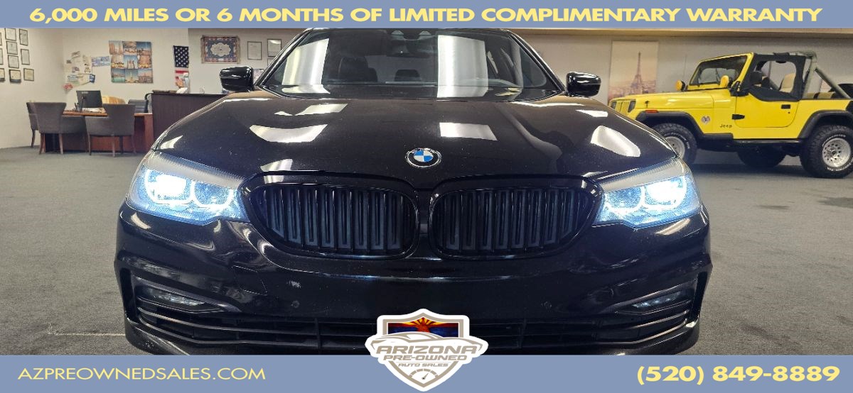 Used 2018 BMW 5 Series 530i with VIN WBAJA5C5XJWA37576 for sale in Tucson, AZ