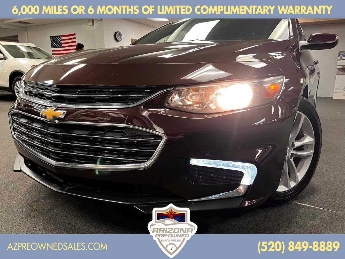 Used 2016 Chevrolet Malibu 1LT with VIN 1G1ZE5ST7GF207580 for sale in Tucson, AZ