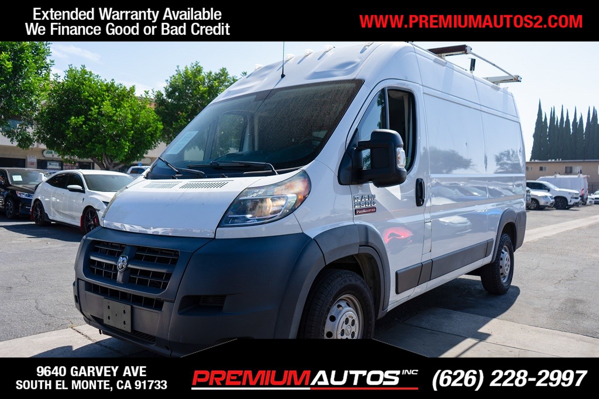 2017 Ram ProMaster Cargo Van 2500 High Roof 136" WB