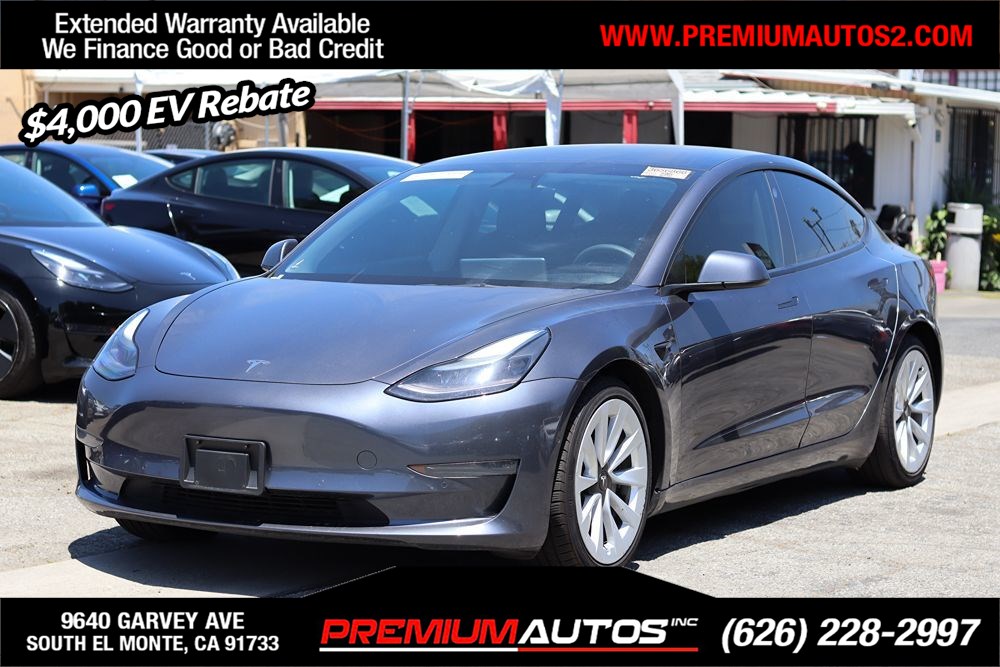 2022 Tesla Model 3 ($4K EV REBATE)