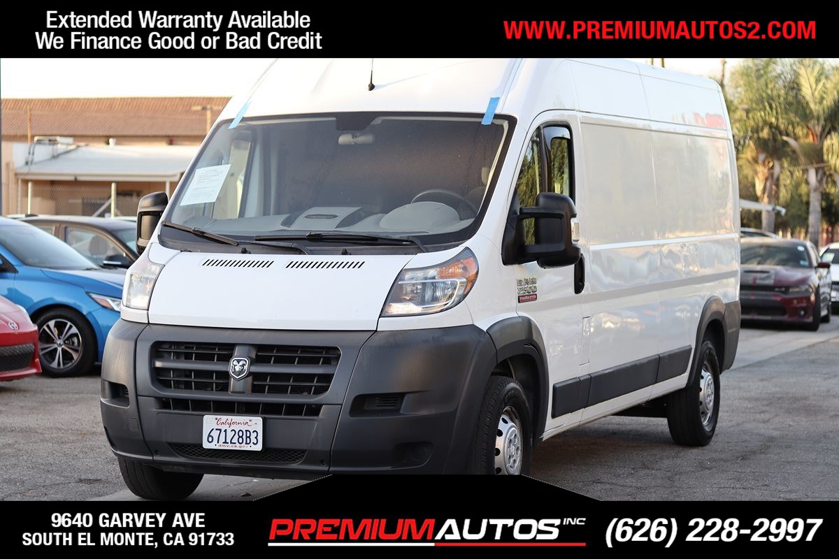 2018 Ram ProMaster Cargo Van 