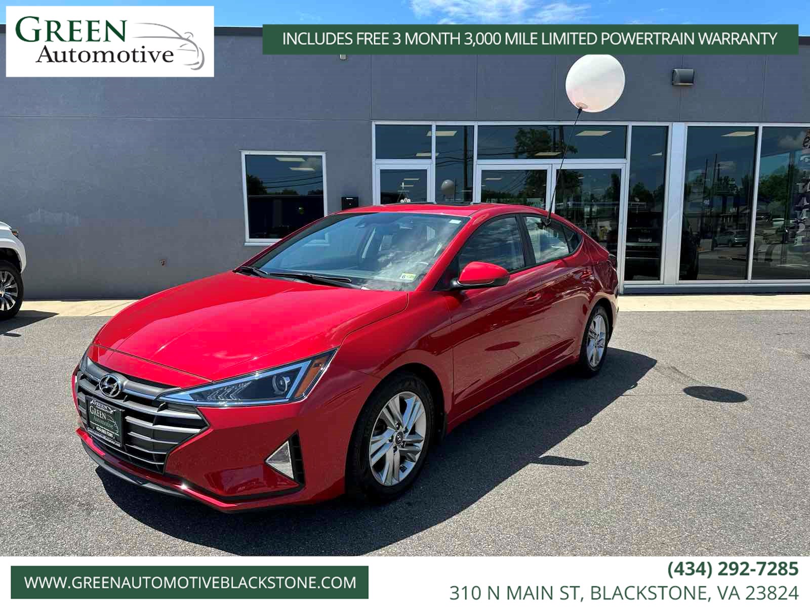 2020 Hyundai Elantra Value Edition