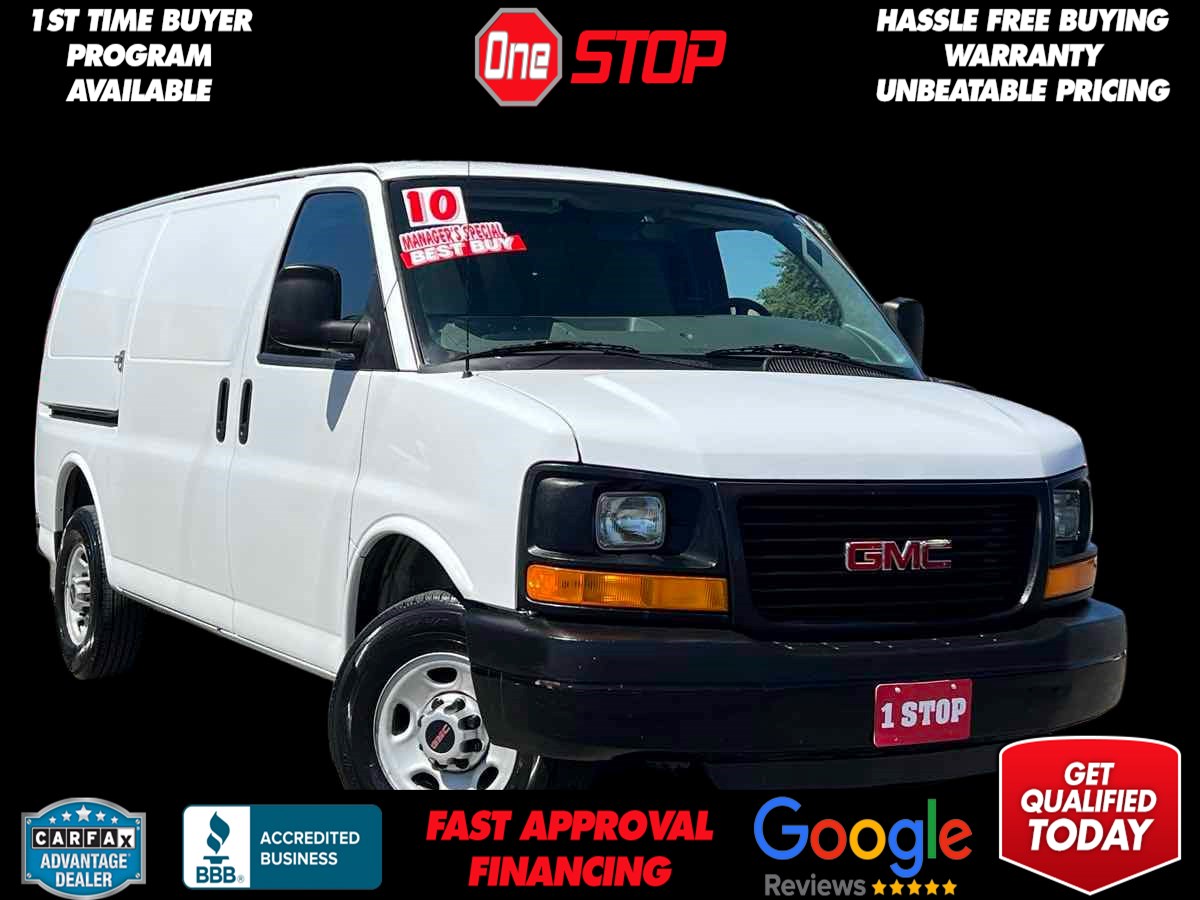 2010 GMC Savana Cargo Van 