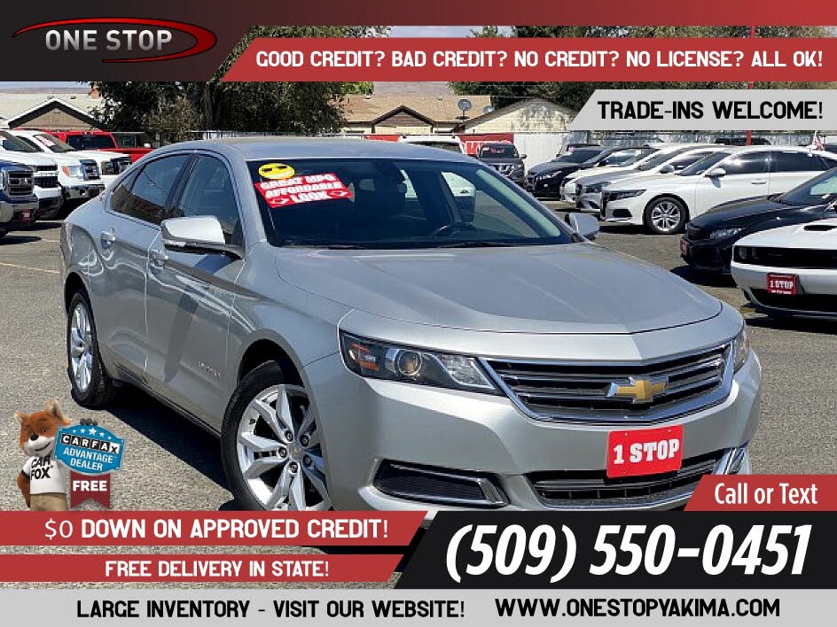 Used 2017 Chevrolet Impala Lt In Yakima Used 2017 Chevrolet Impala Lt In Yakima