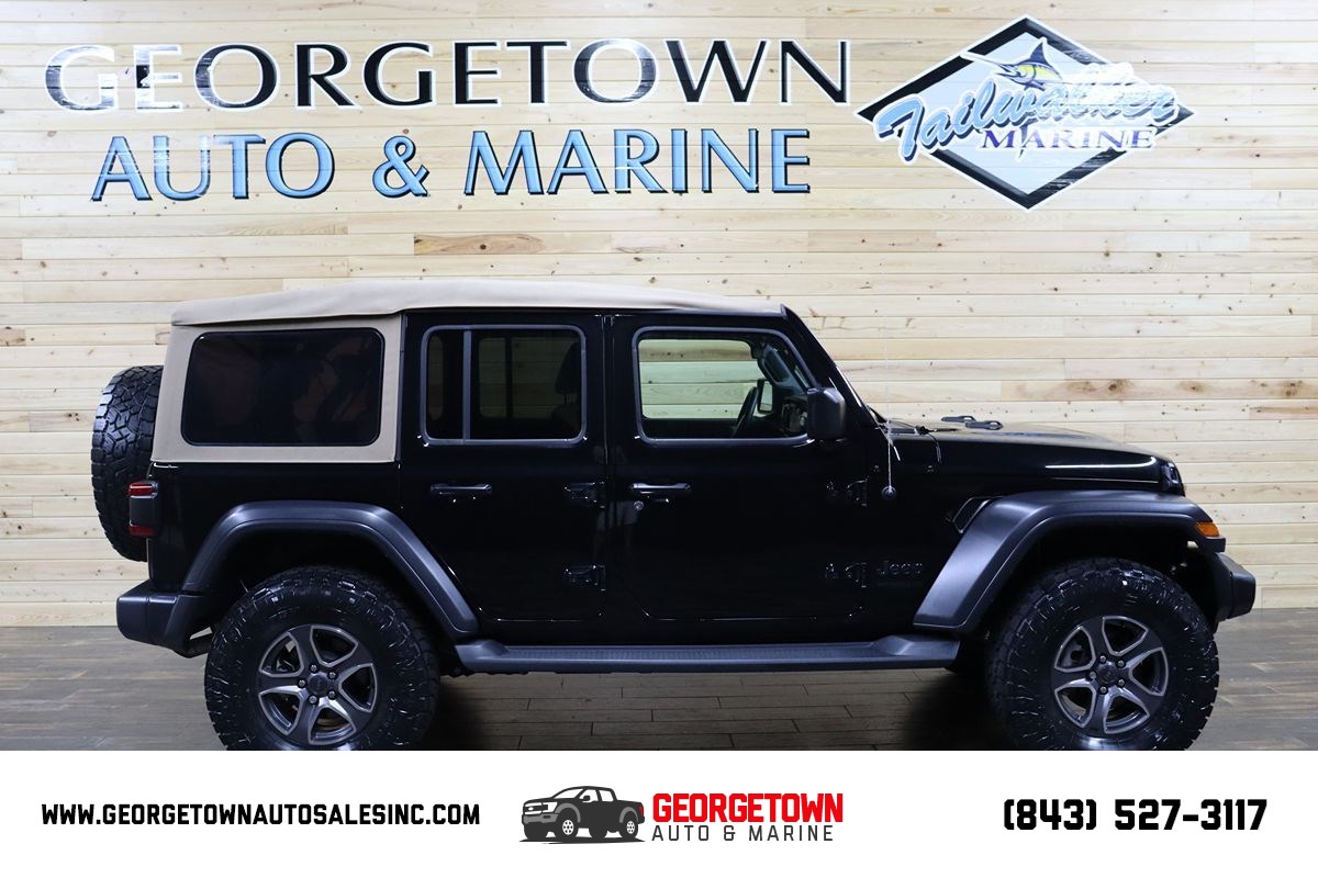 2020 Jeep Wrangler Unlimited Black and Tan