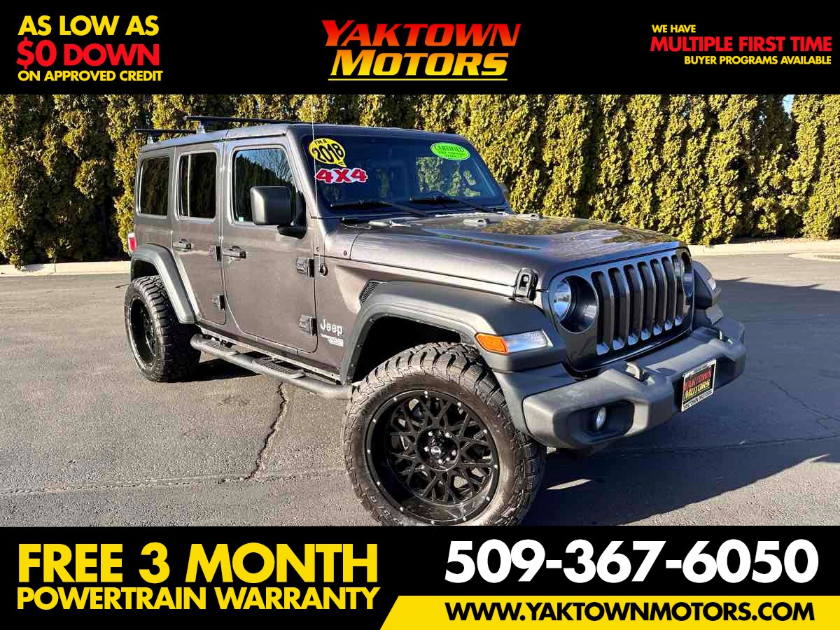 2018 Jeep Wrangler Unlimited Sport S