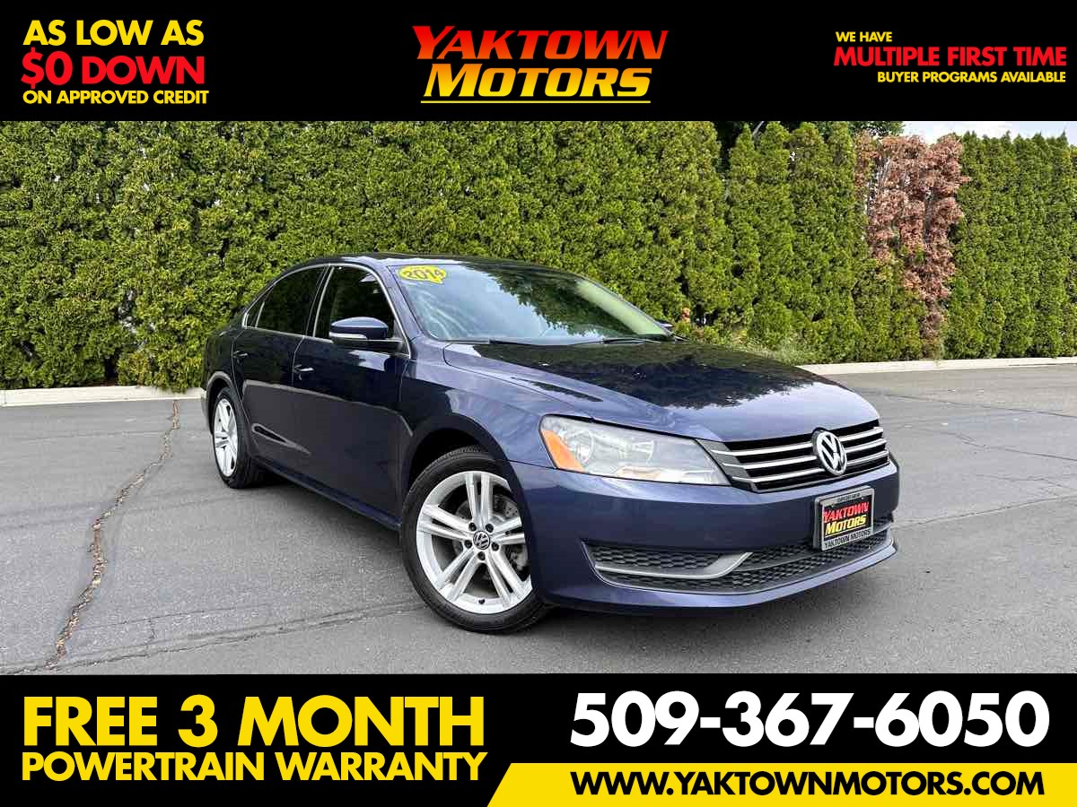 2014 Volkswagen Passat SE w/Sunroof