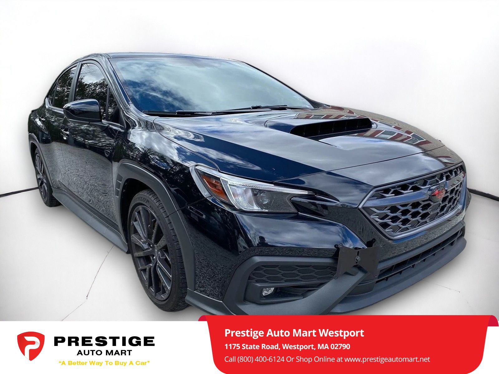 Used 2023 Subaru WRX Premium with VIN JF1VBAF67P9802140 for sale in Westport, MA