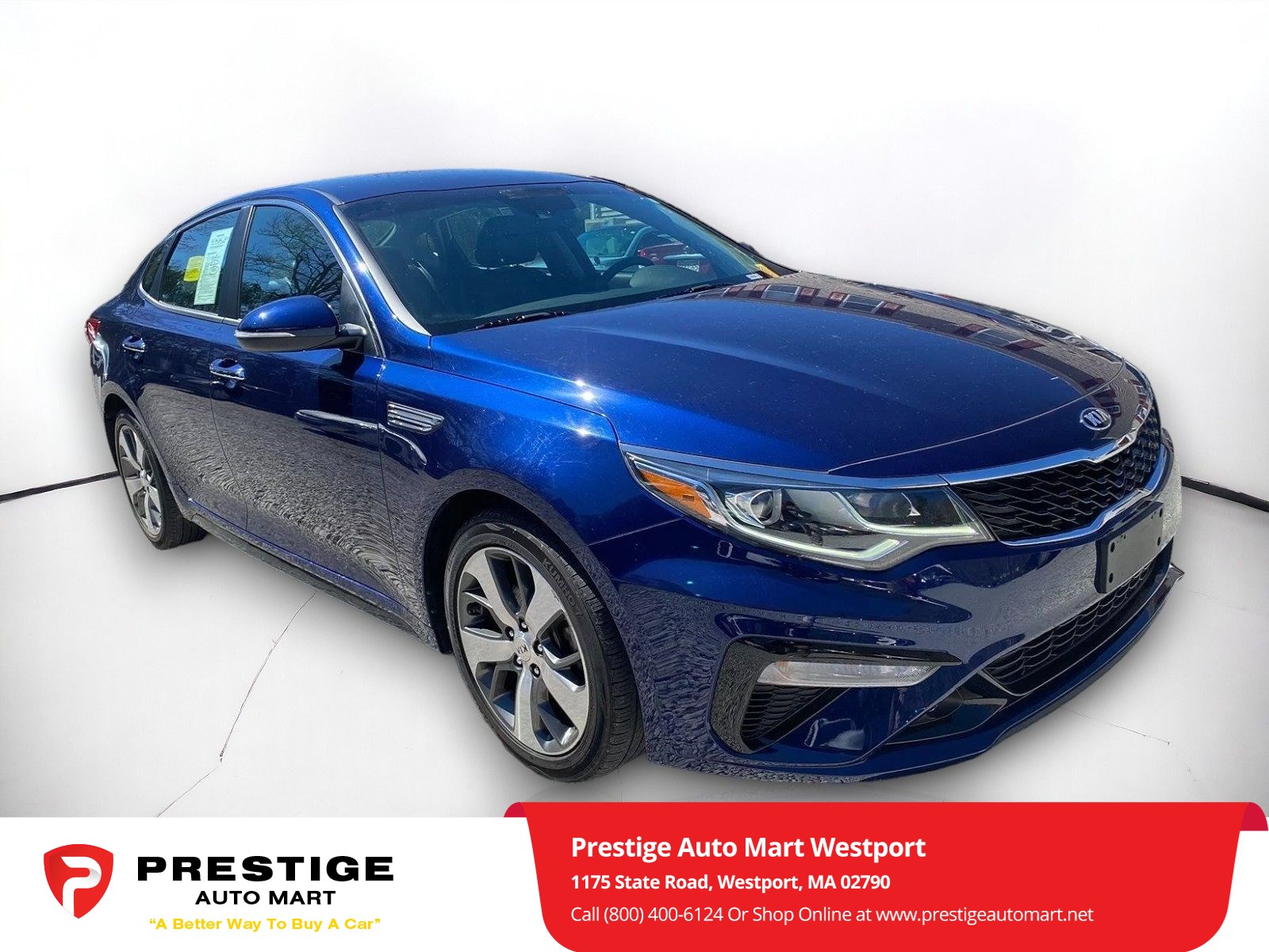 Used 2020 Kia Optima S with VIN 5XXGT4L39LG403237 for sale in Westport, MA