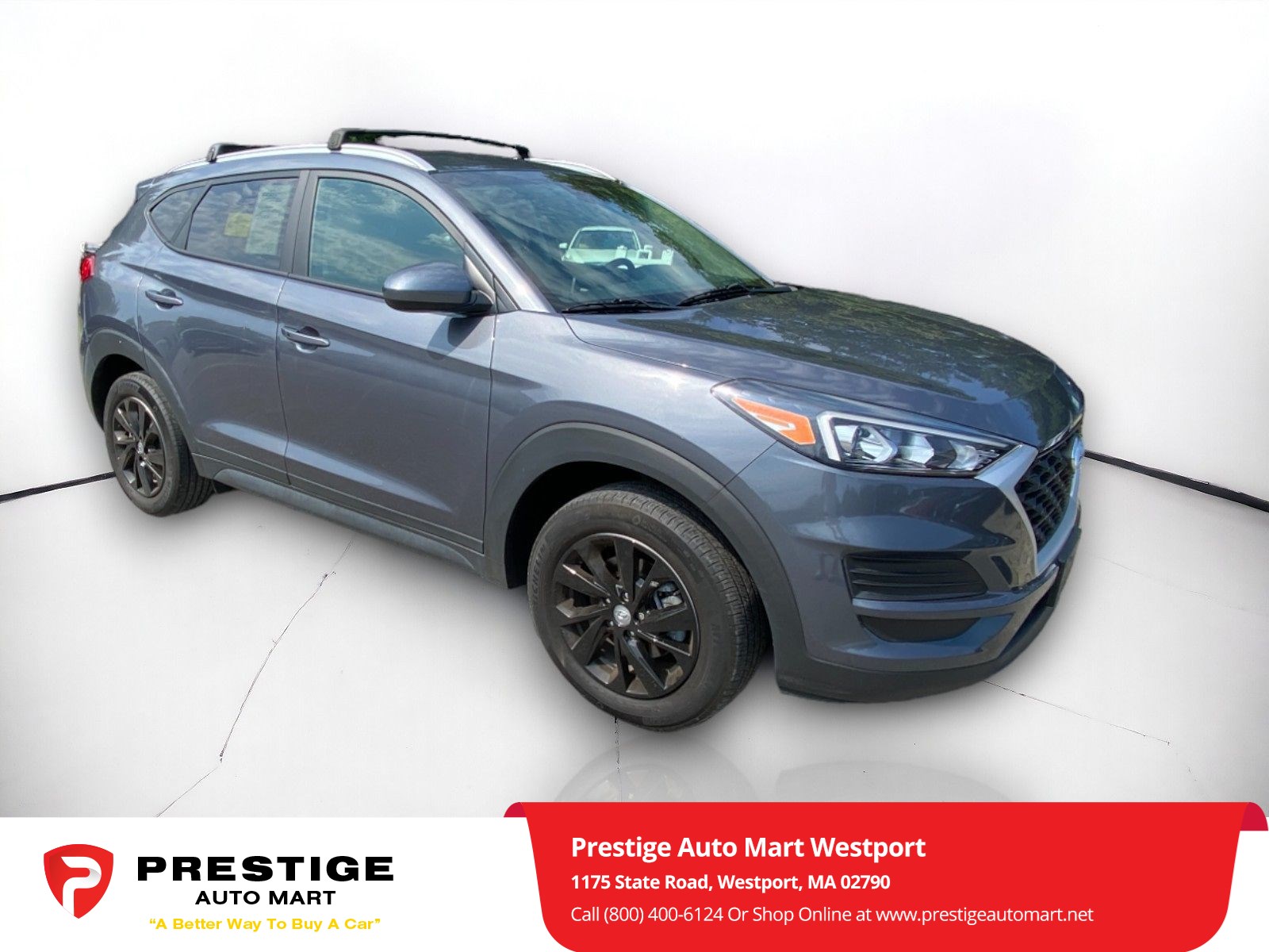 Used 2021 Hyundai Tucson Value with VIN KM8J3CA46MU396962 for sale in Westport, MA