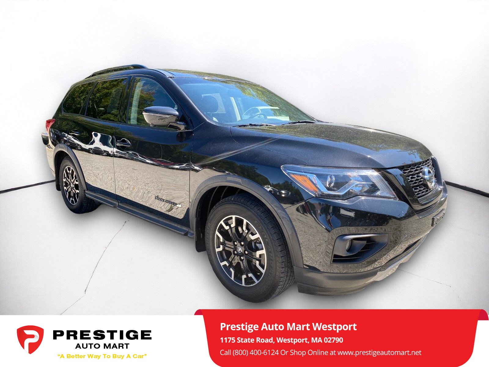 Used 2019 Nissan Pathfinder SL with VIN 5N1DR2MM0KC636494 for sale in Westport, MA