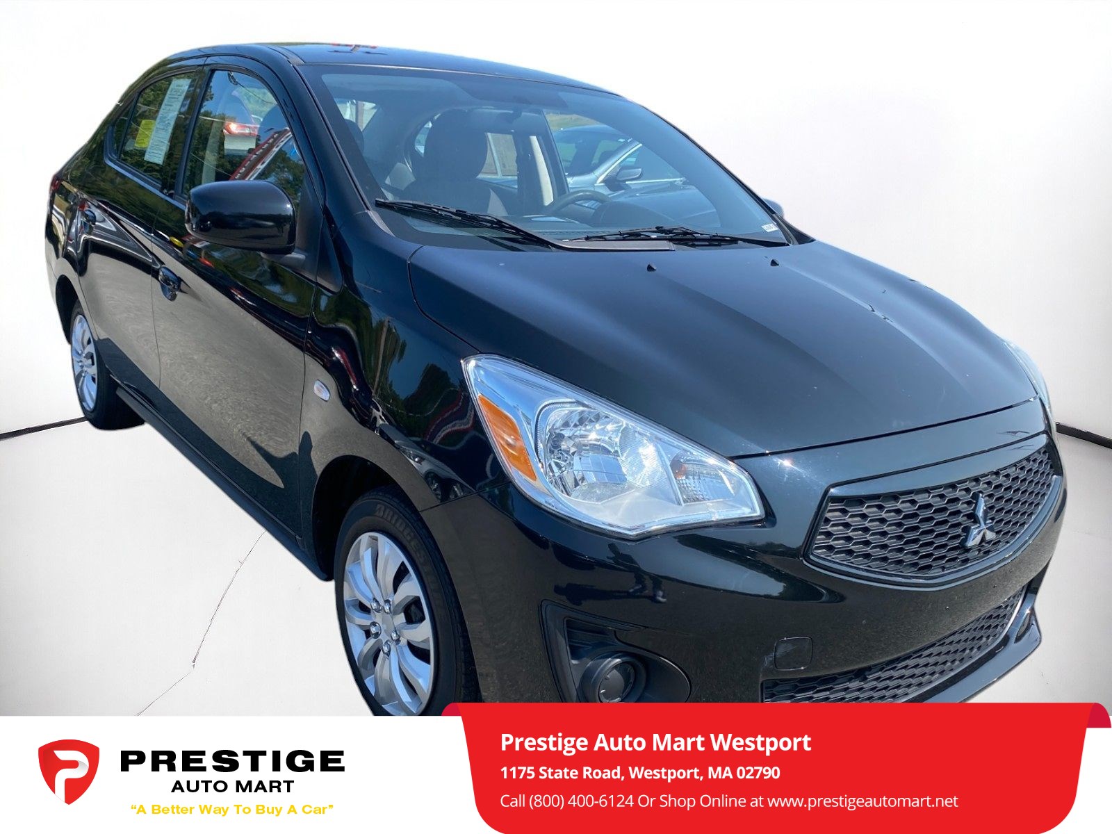 Used 2020 Mitsubishi Mirage G4 ES with VIN ML32F3FJ4LHF07035 for sale in Westport, MA