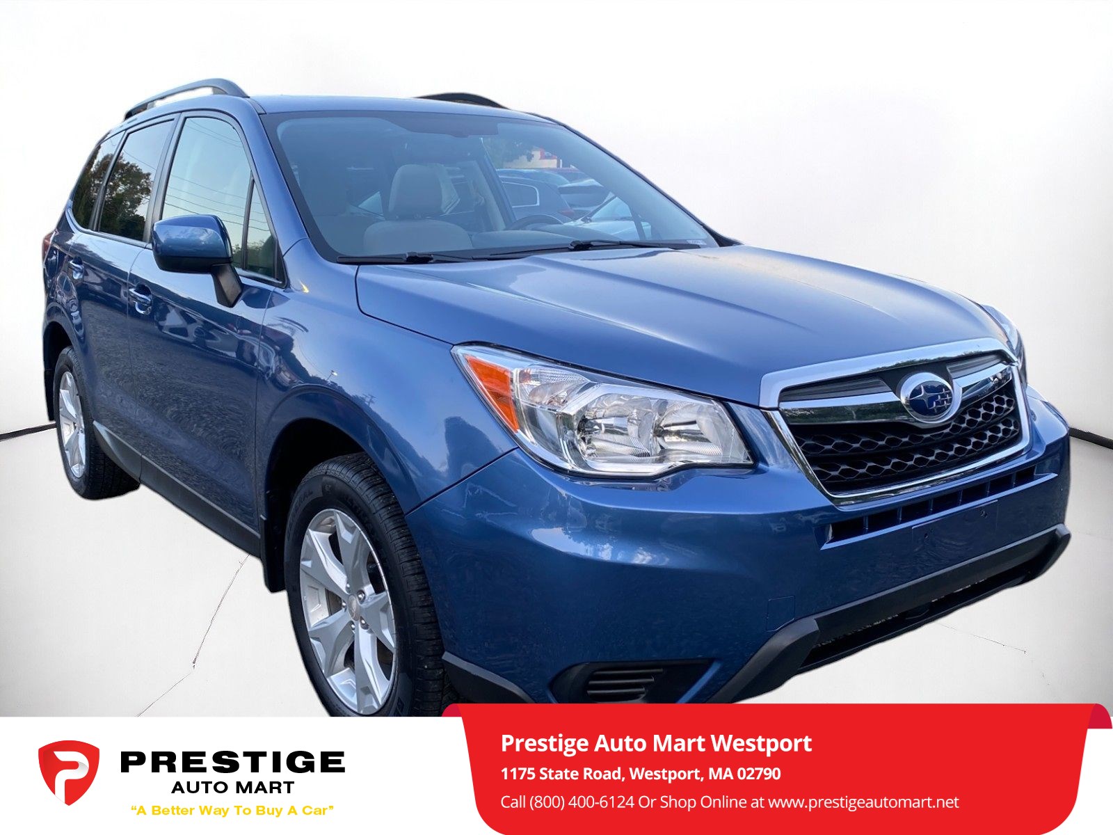 Used 2016 Subaru Forester i Premium with VIN JF2SJADC9GH406193 for sale in Westport, MA