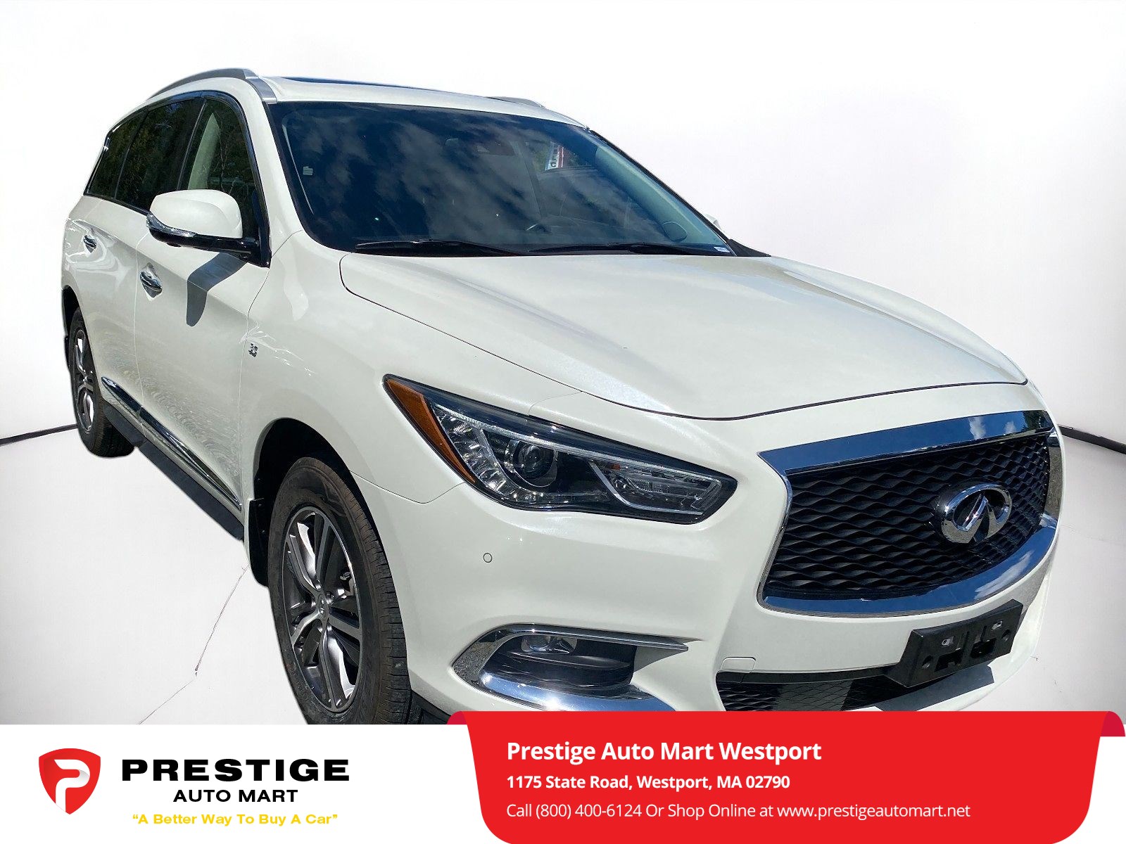 Used 2020 INFINITI QX60 PURE with VIN 5N1DL0MM3LC509195 for sale in Westport, MA