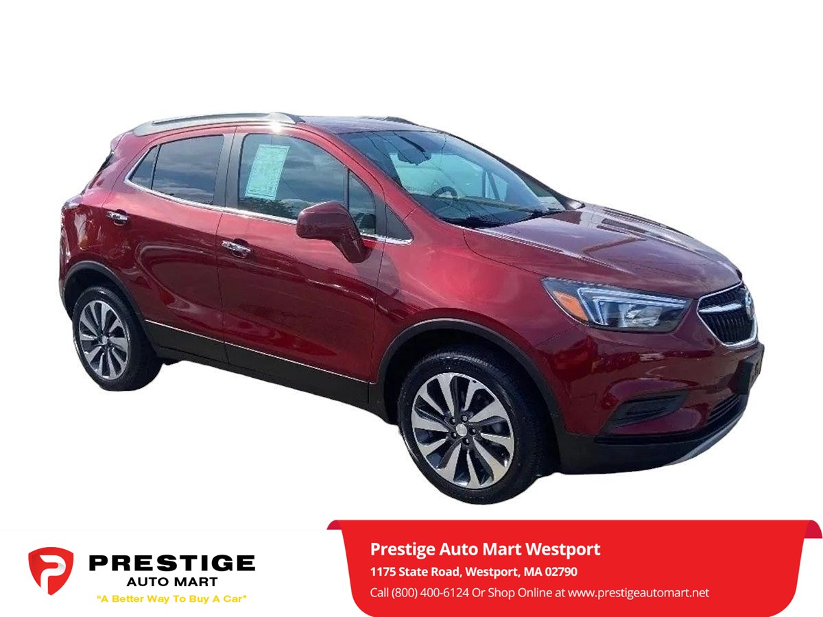 Used 2021 Buick Encore Preferred with VIN KL4CJESB4MB320111 for sale in Westport, MA