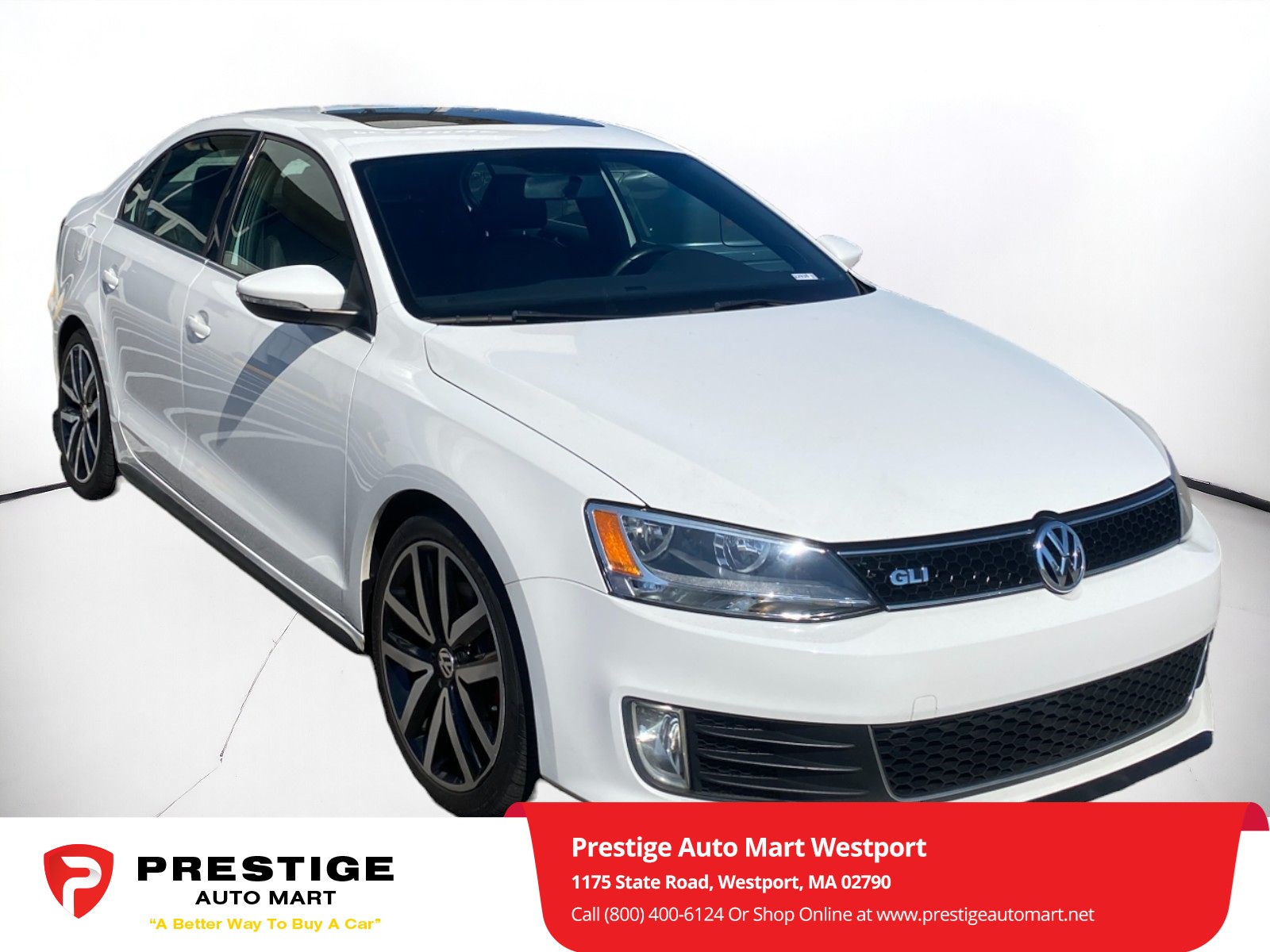 Used 2013 Volkswagen Jetta GLI with VIN 3VW5A7AJ1DM398399 for sale in Westport, MA