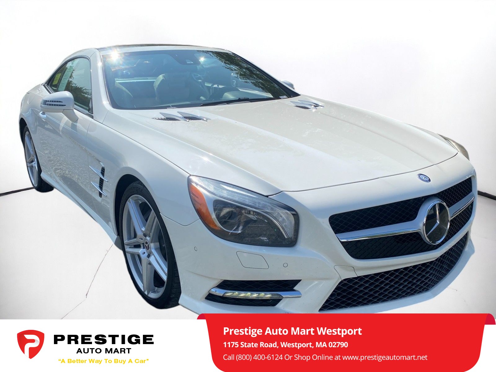 Used 2015 Mercedes-Benz SL-Class SL400 with VIN WDDJK6FA8FF031025 for sale in Westport, MA