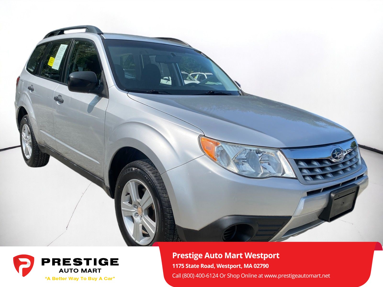 Used 2011 Subaru Forester X with VIN JF2SHABC5BH701329 for sale in Westport, MA