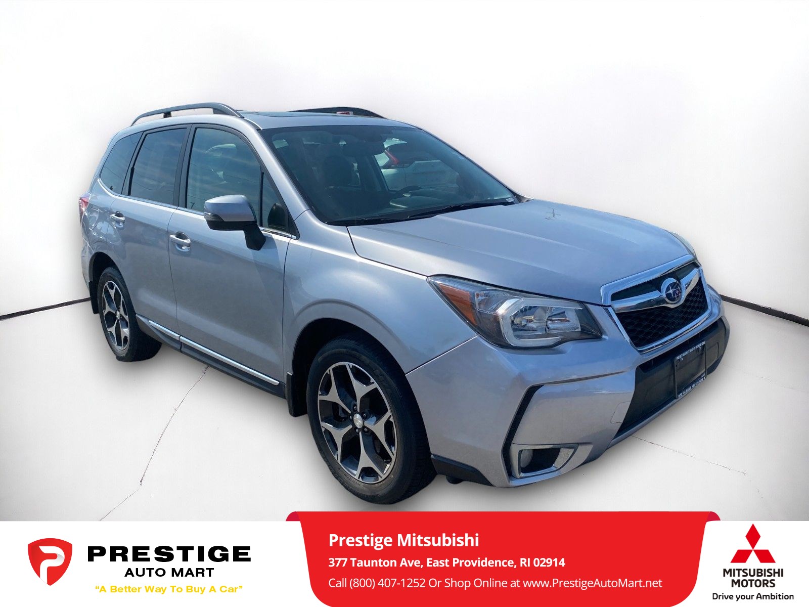 Used 2015 Subaru Forester XT Touring with VIN JF2SJGWC9FH517969 for sale in East Providence, RI