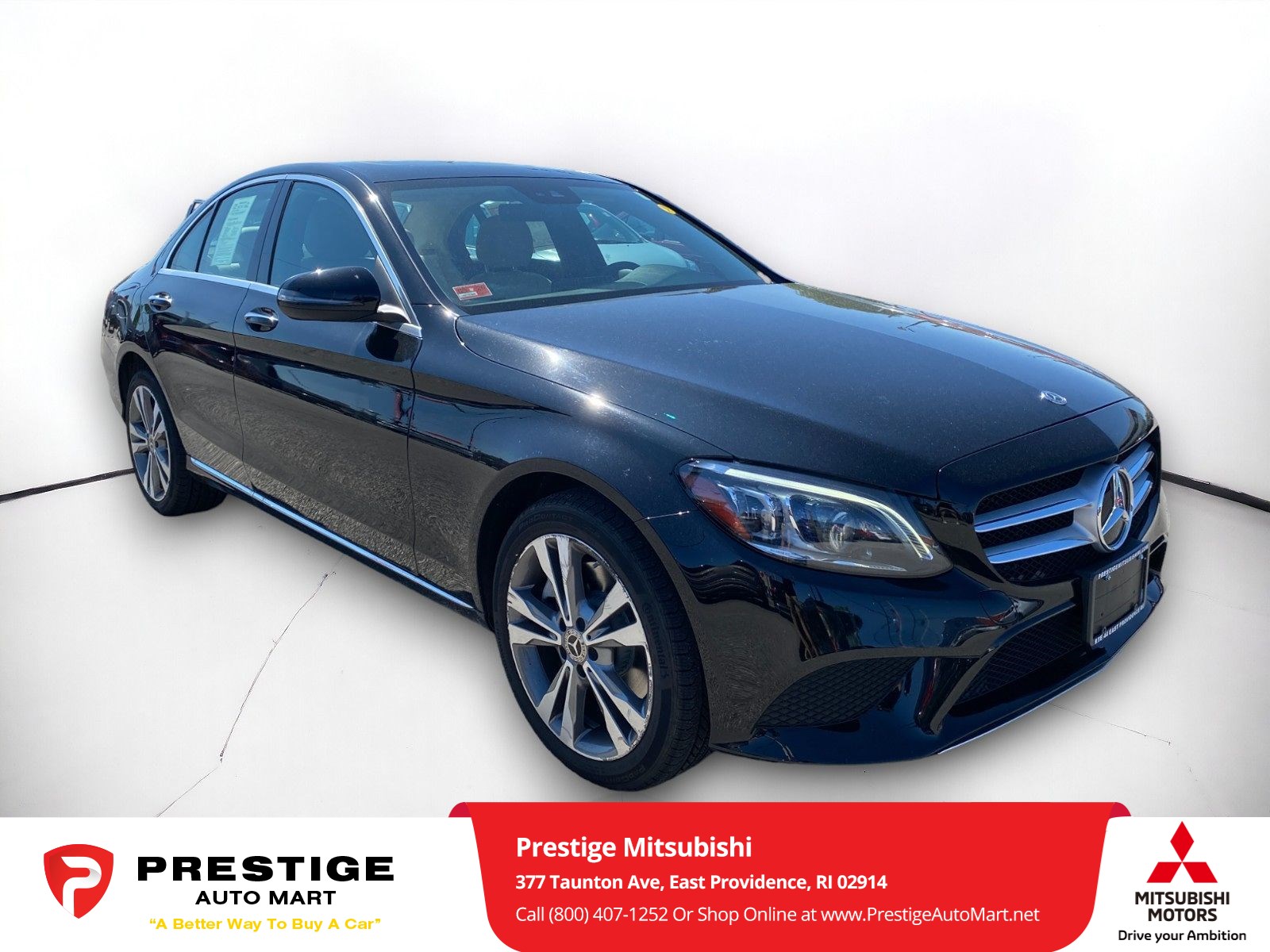 Used 2021 Mercedes-Benz C-Class Sedan C300 with VIN W1KWF8EB5MR645865 for sale in East Providence, RI