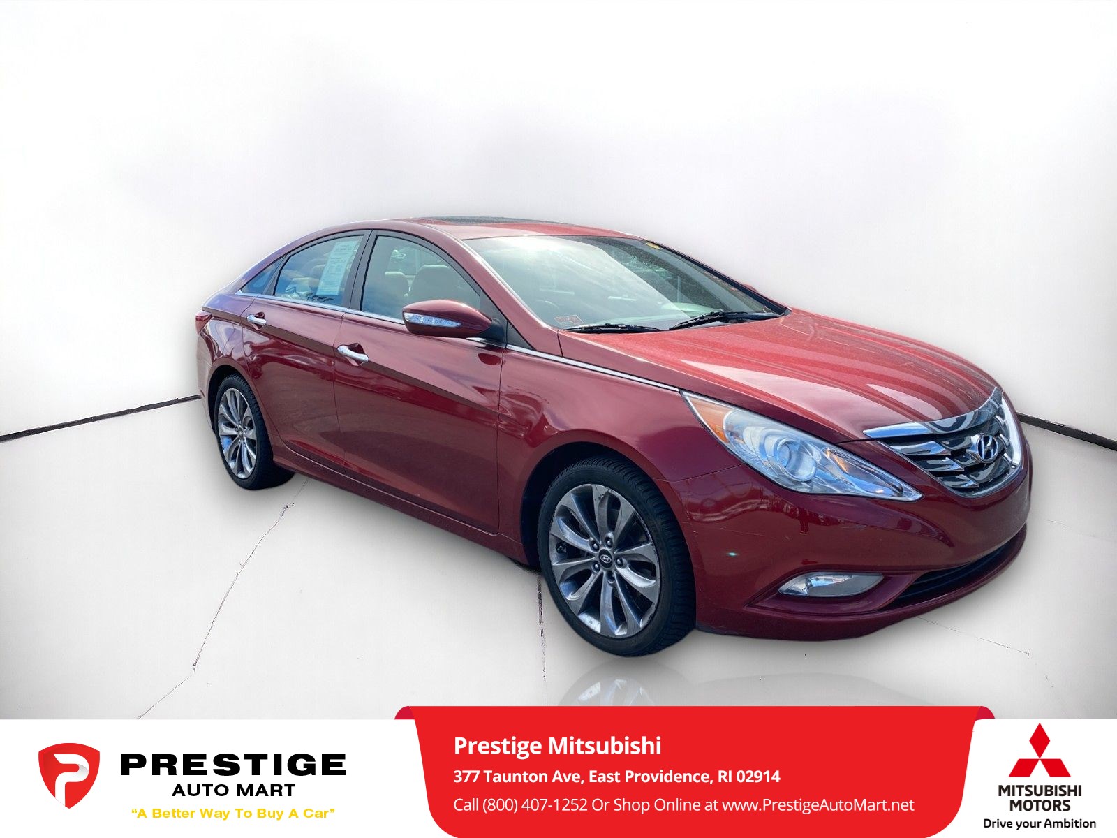 Used 2011 Hyundai Sonata Limited with VIN 5NPEC4AB3BH215124 for sale in East Providence, RI