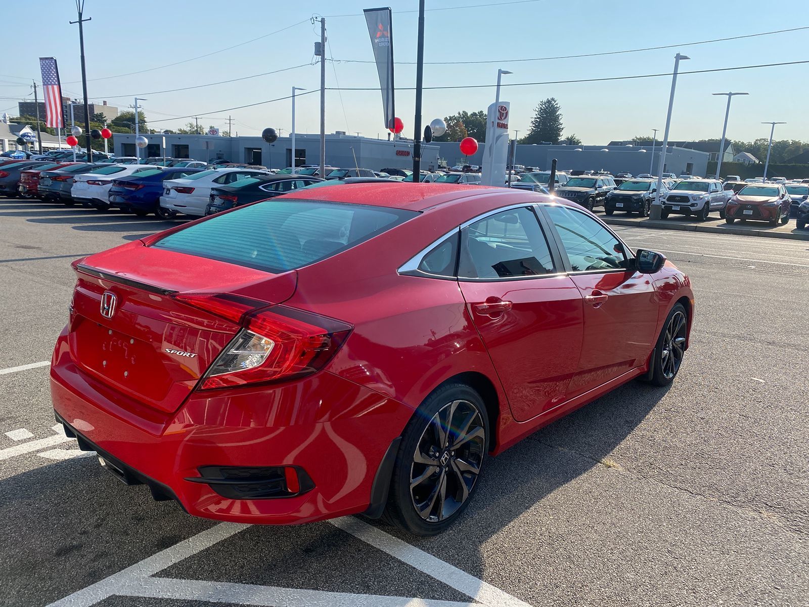 2020 Honda Civic Sedan Sport 4