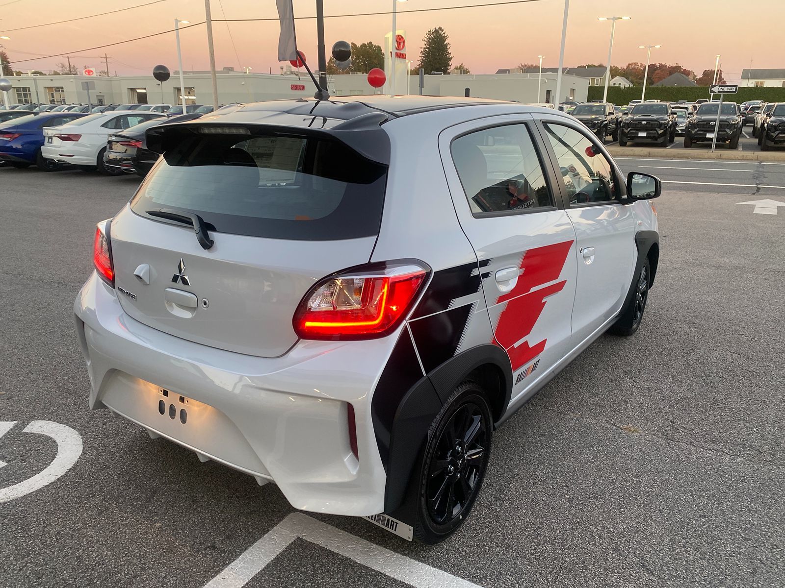 2024 Mitsubishi Mirage Ralliart 4