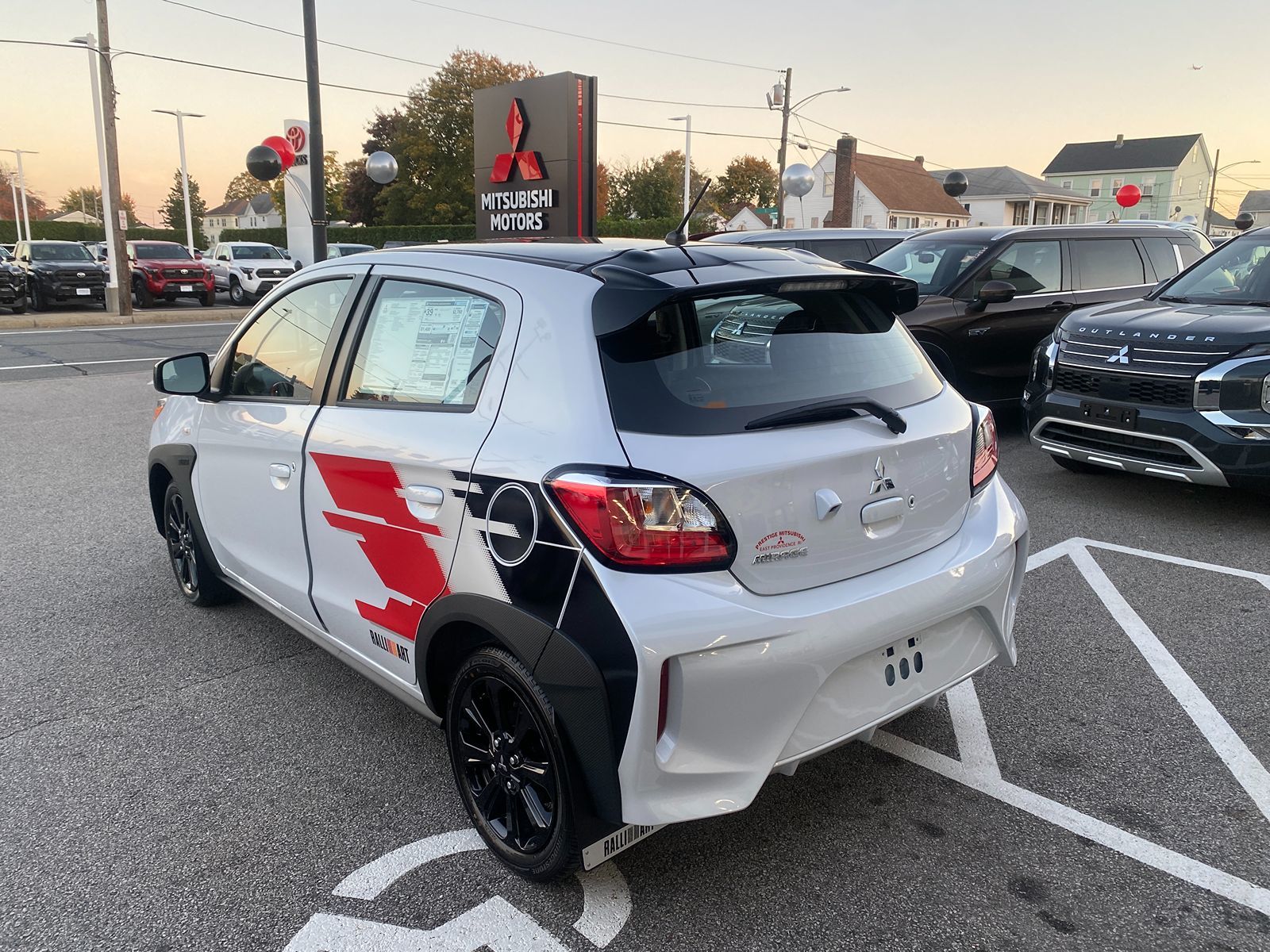 2024 Mitsubishi Mirage Ralliart 4