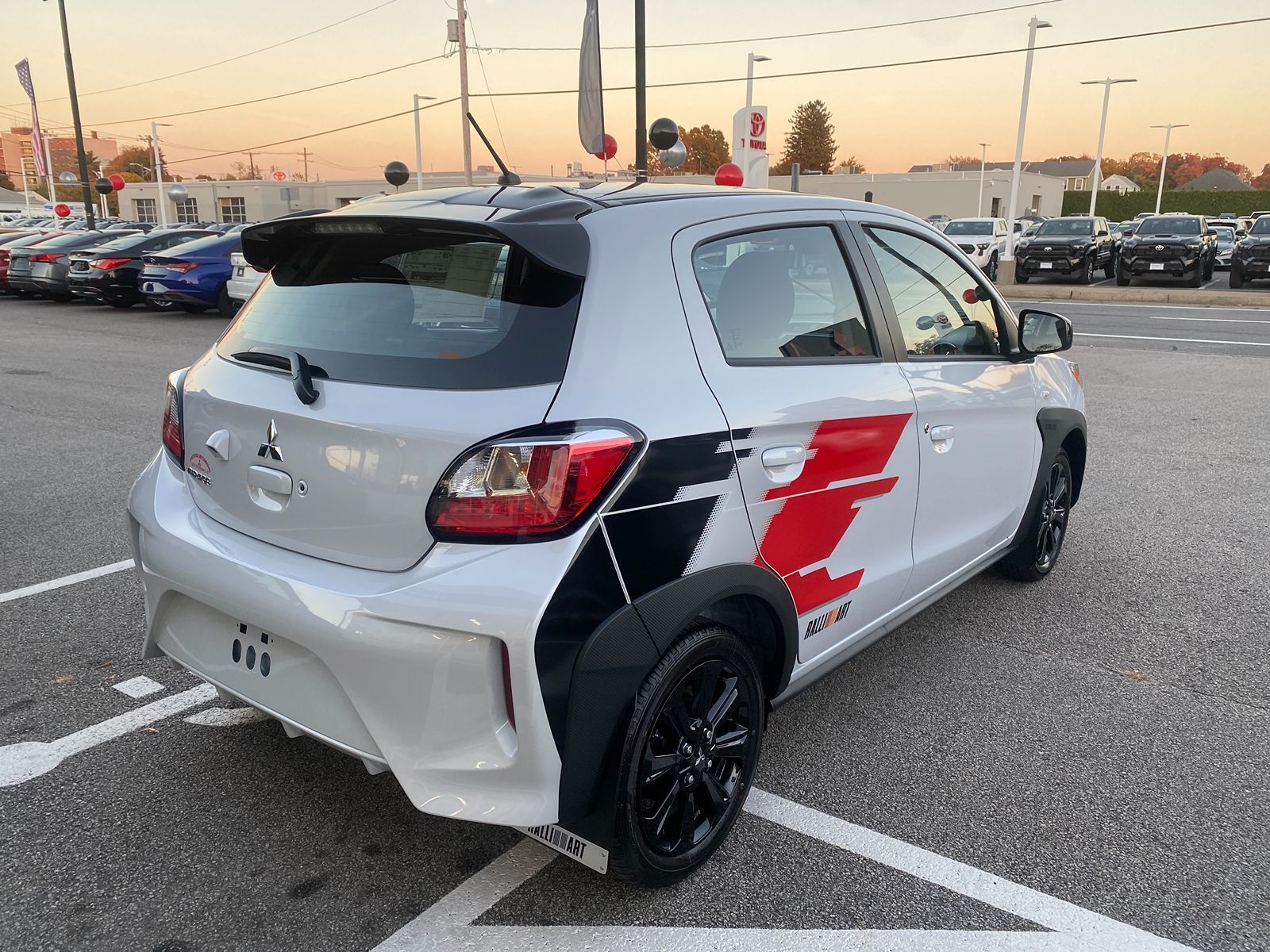 2024 Mitsubishi Mirage Ralliart 3